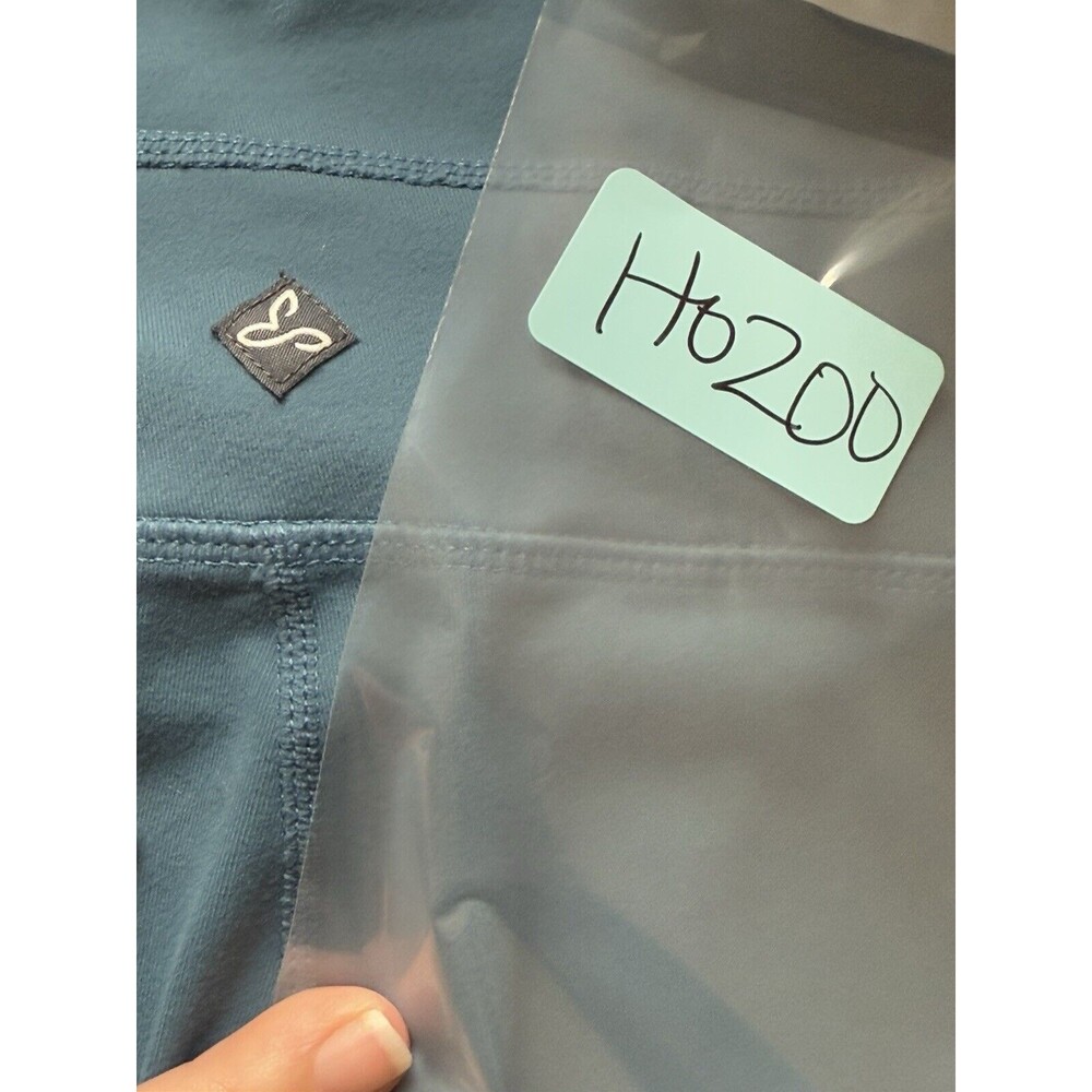 PrAna Women's Yoga Athletic Pants Straight Leg Blue‎ Sz S Bootcut Gym Workout - Picture 10 of 10